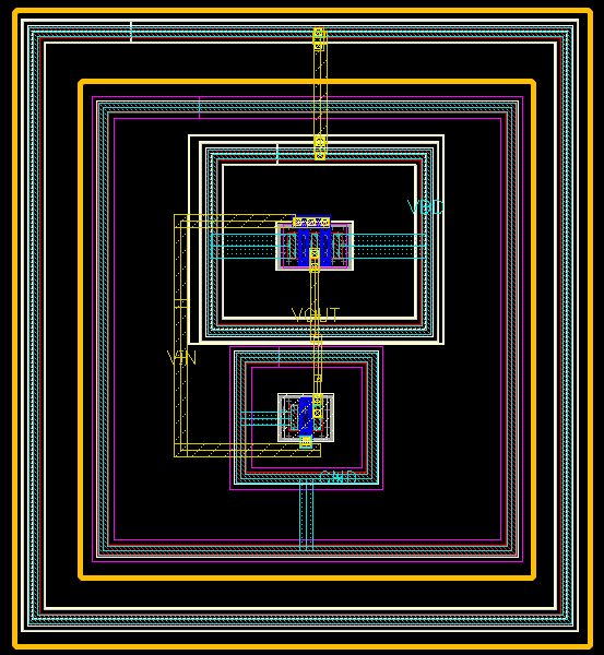 ADC Guard ring IC